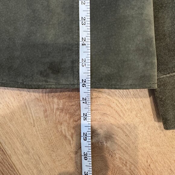 Alfani Green Suede Shirt Jacket – Women’s Large - Picture 11 of 13